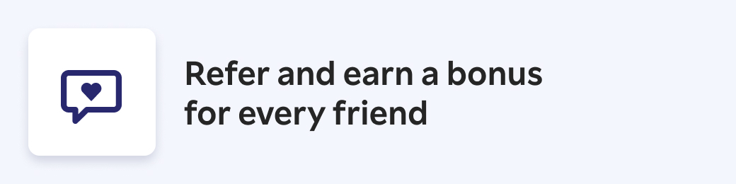 Refer and earn $30 for every friend
