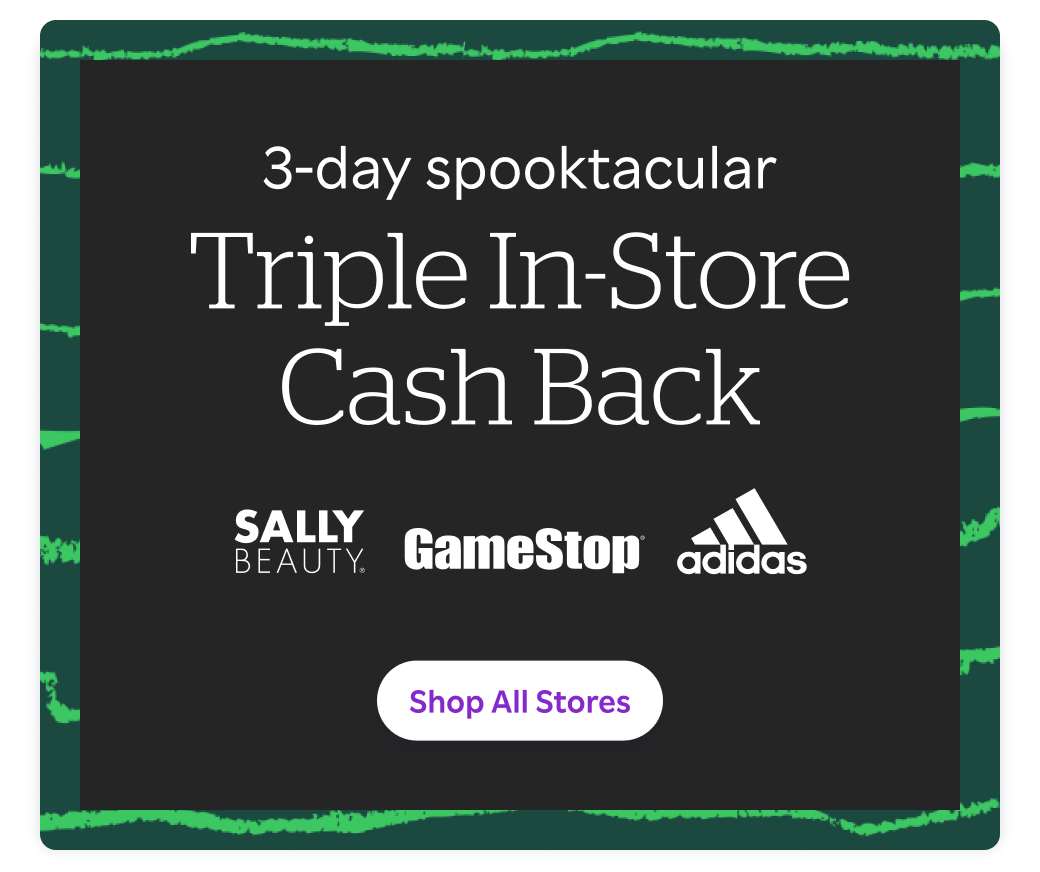 Shop 2x In-store Cashback