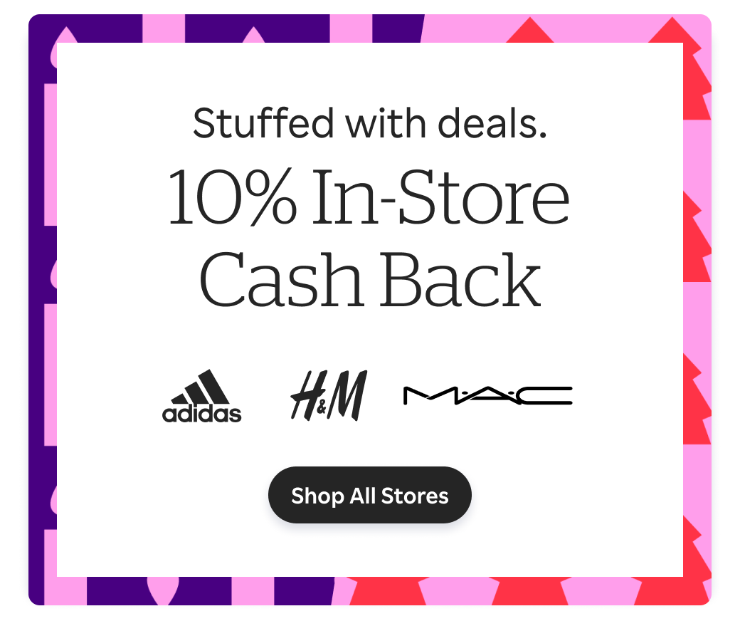 Shop 2x In-store Cashback
