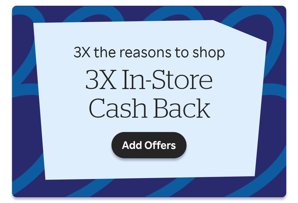Shop In-store Cashback