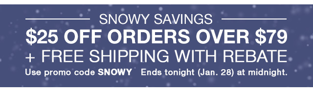 Shop Snowy Savings