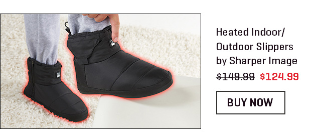 Heated Indoor/Outdoor Slippers