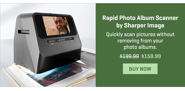 Rapid Photo Album Scanner by Sharper Image