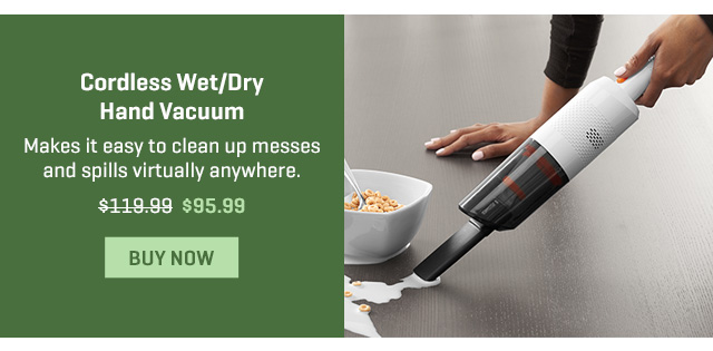 Cordless Wet/Dry Hand Vacuum