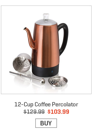 12-Cup Coffee Percolator