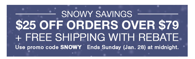Shop Snowy Savings