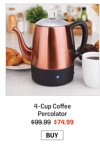 4-Cup Coffee Percolator