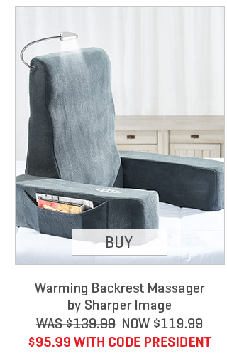 Warming Backrest Massager