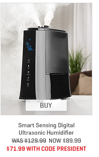 Smart Sensing Digital Ultrasonic Humidifier