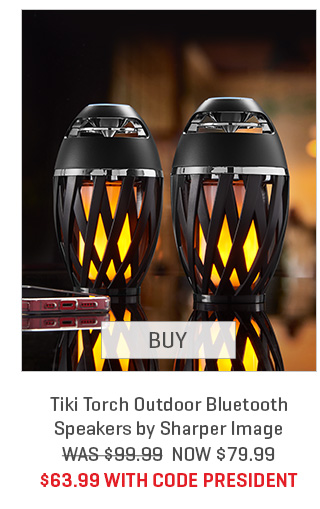 Tiki Torch Outdoor Bluetooth Speakers