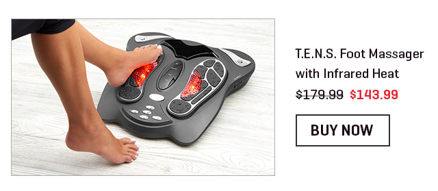 T.E.N.S. Foot Massager with Infrared Heat