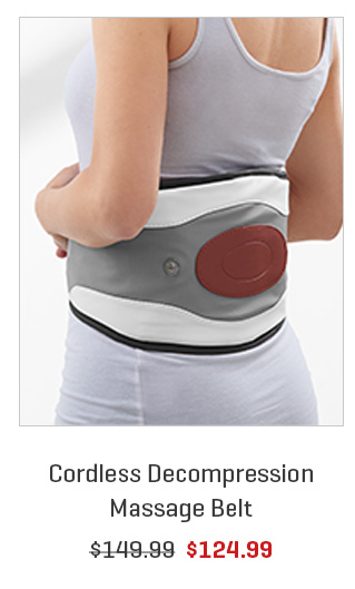 Cordless Decompression Massage Belt