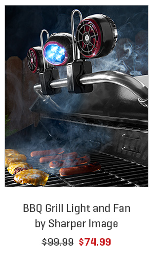 BBQ Grill Light and Fan by Sharper Image