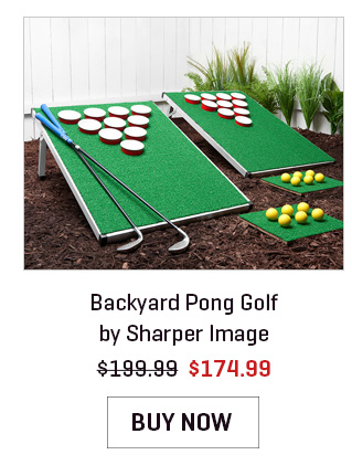Backyard Pong Golf by Sharper Image
