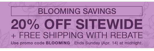 Shop Blooming Savings