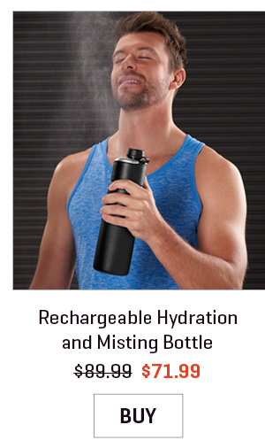Rechargeable Hydration and Misting Bottle