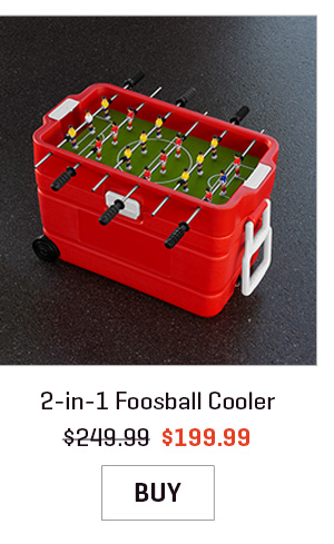 2-in-1 Foosball Cooler