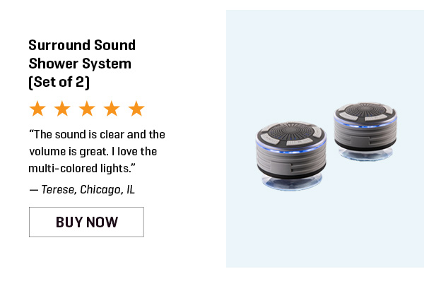 Surround Sound Shower System (Set of 2)