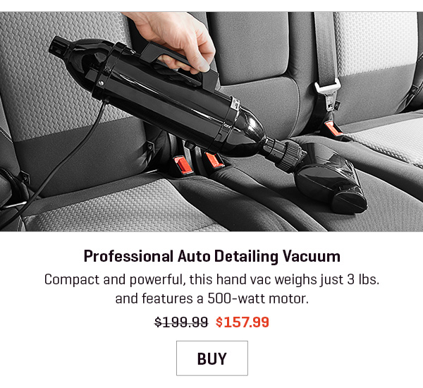 Professional Auto Detailing Vacuum