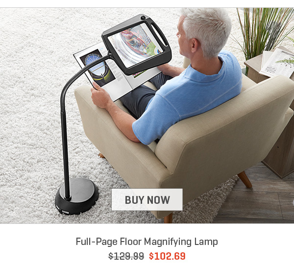 Full-Page Floor Magnifying Lamp