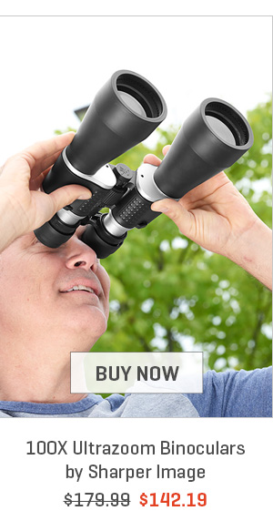 100X Ultrazoom Binoculars by Sharper Image