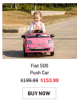 Fiat 500 Push Car