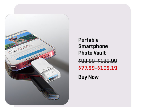 Portable Smartphone Photo Vault
