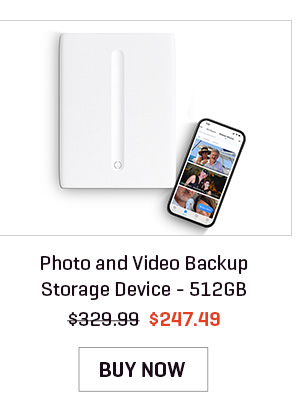 Photo and Video Backup Storage Device