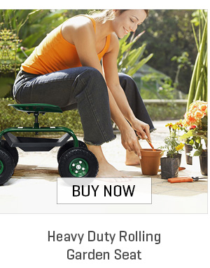 Heavy Duty Rolling Garden Seat