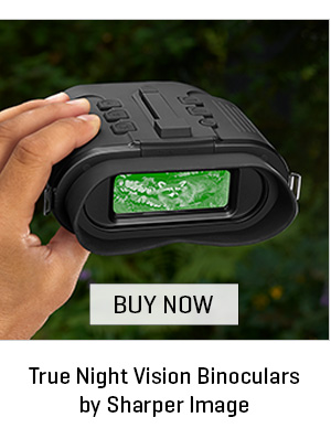 True Night Vision Binoculars by Sharper Image