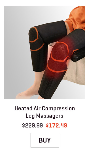 Heated Air Compression Leg Massagers