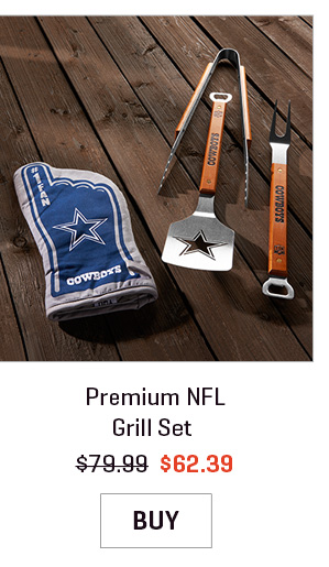 Premium NFL Grill Set
