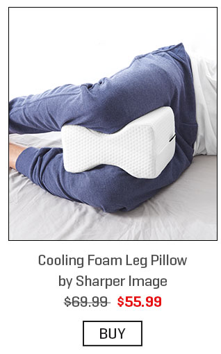 Cooling Foam Leg Pillow by Sharper Image