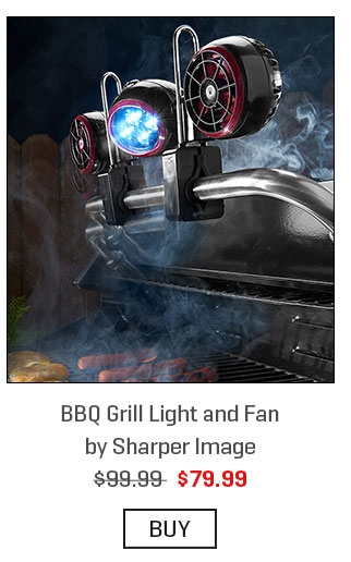 BBQ Grill Light and Fan by Sharper Image
