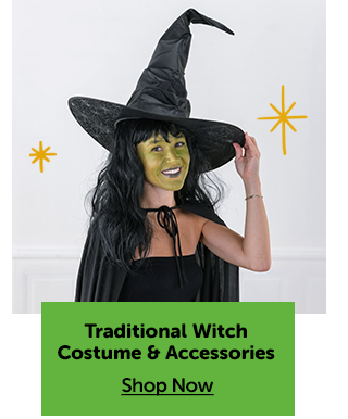 Traditional Witch Costume & Accessories