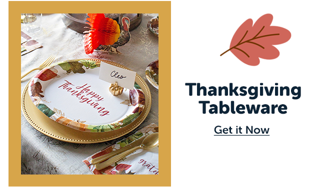 Thanksgiving Tableware