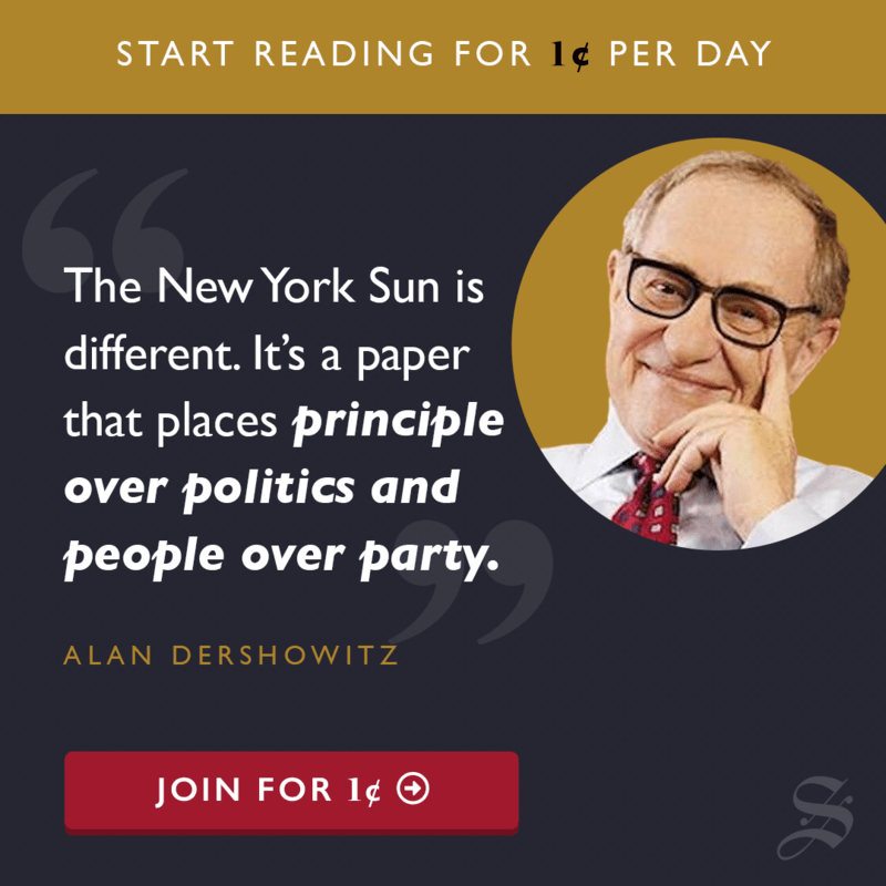 Join The New York Sun ->