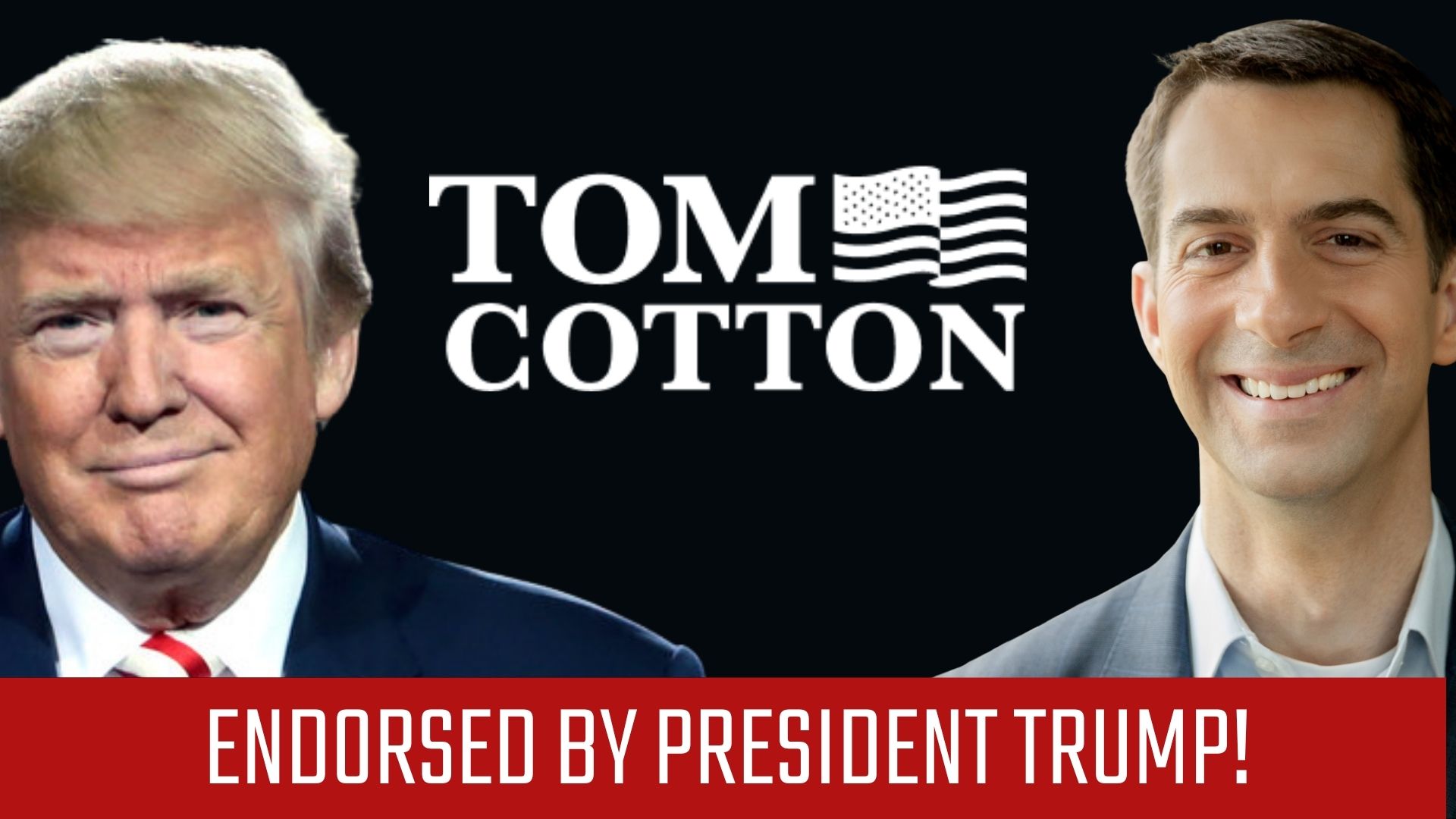 Tom Cotton - Endorsed by President Trump!