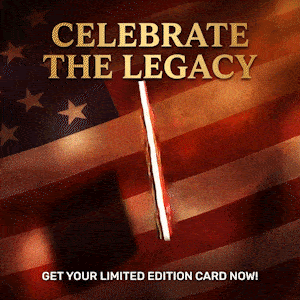 Celebrate the Legacy - America's 250th Birthday Membership Card