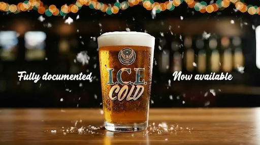 Fully Documented Now Available ICE Cold Pint Glass