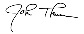 Senator John Thune Signature