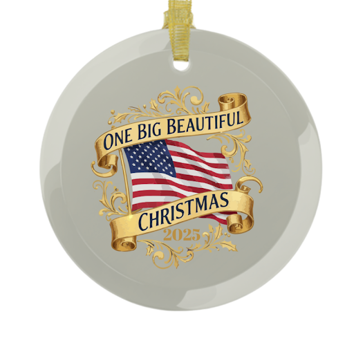 One Big Beautiful Christmas Ornament