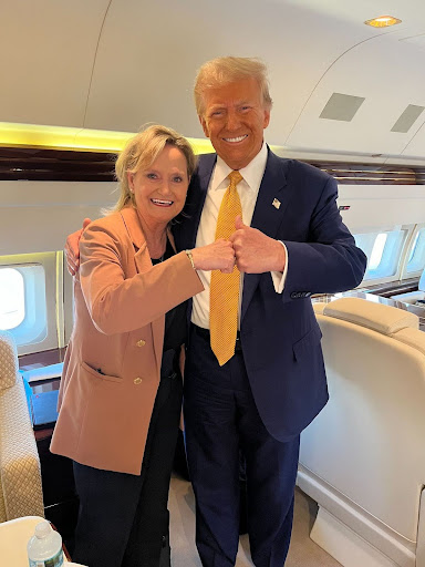President Trump and Cindy Hyde-smith