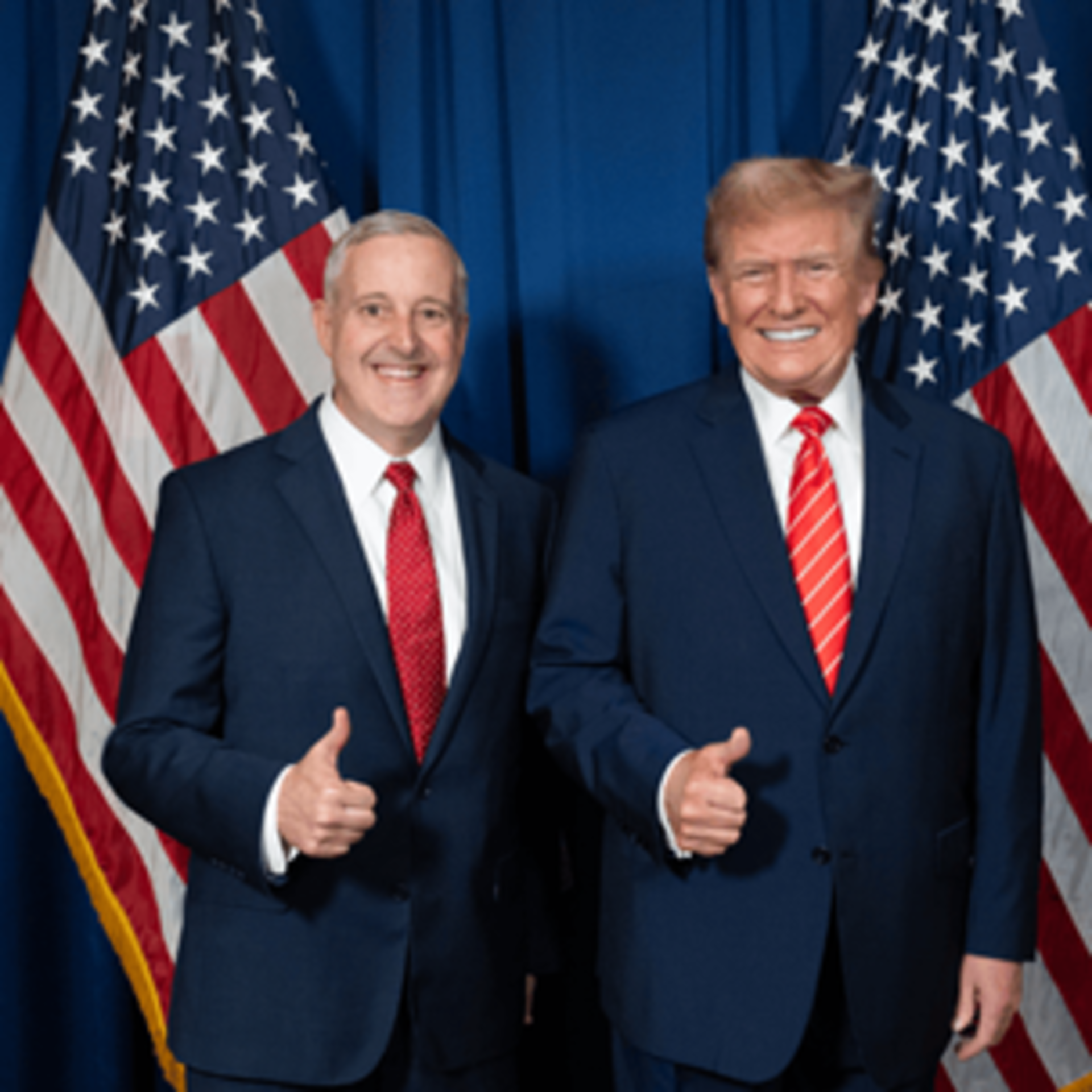 Michael Whatley and President Trump