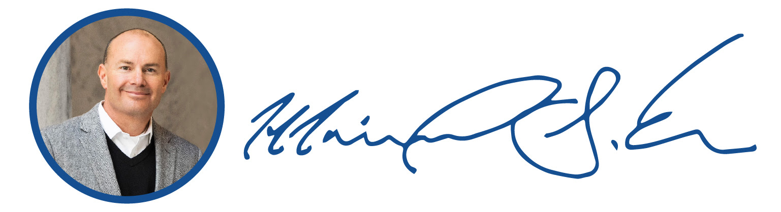 Senator Mike Lee Headshot and Signature