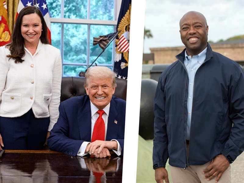 President Trump and Senator Moody - Chairman Tim Scott