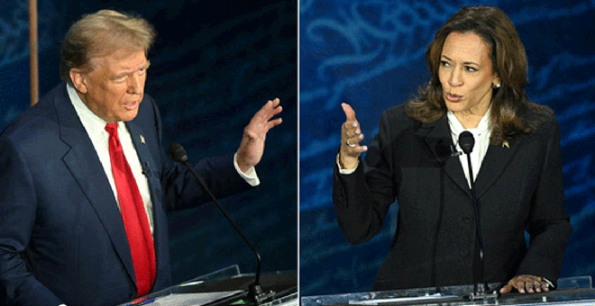 Trump Harris debate