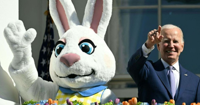 Biden and the Easter bunny