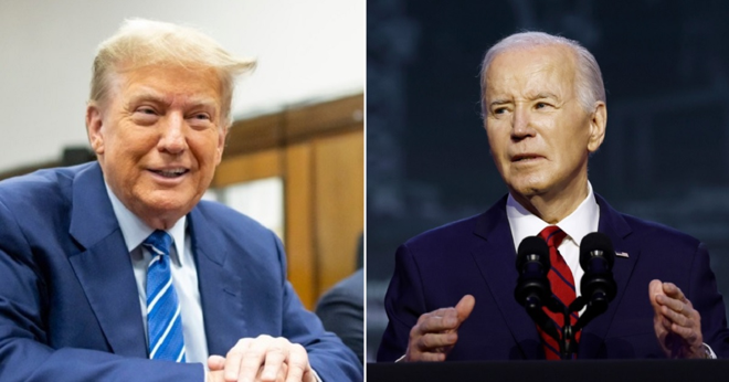 Donald Trump, Joe Biden