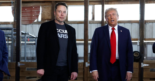 Elon and Trump